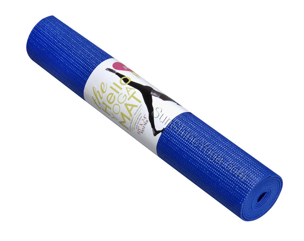 The Hello Fit standard Yoga Mat (68 X 24 X 1/8) – For the Love of  Natural Living, LLC