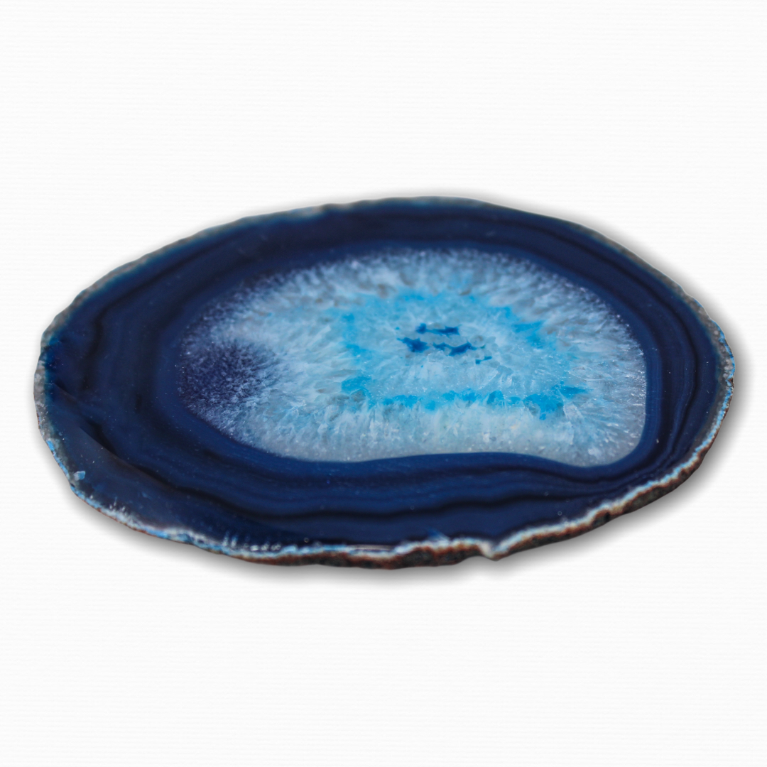 Agate 4 piece Coaster Set - For the Love of Natural Living, LLC 